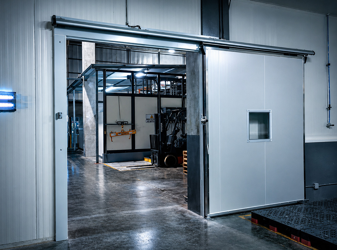 Puertas industriales abatibles y correderas